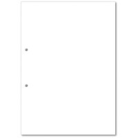 Hamelin Loose Leaf Plain Paper 1000 Page Punched 2 Hole A4 (Pack of 5)