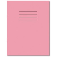 Hamelin Exercise Book 7mm Squared 80 Page 229x178mm Pink (Pack of 100)