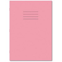 Hamelin Exercise Book 8mm Lined 80 Page A4 Pink (Pack of 50)