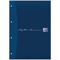 Oxford My Notes Sidebound Refill Pad, A4, Ruled with Margin, 200 Pages, Blue, Pack of 5 Oxford My Notes Sidebound Refill Pad, A4, Ruled with Margin, 200 Pages, Blue, Pack of 5