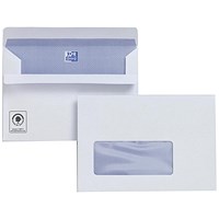 Plus Fabric C6 Wallet Envelopes with Window, Self Seal, 120gsm, Pack of 500