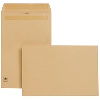 New Guardian Heavyweight 381x254mm Pocket Envelopes, Manilla, Press Seal (Pack of 250)