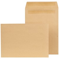 New Guardian C4 Pocket Envelopes, Manilla, Self Seal, 90gsm, Pack of 250