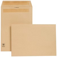 New Guardian Heavyweight C4 Pocket Envelopes, Manilla, Self Seal, 130gsm, Pack of 250