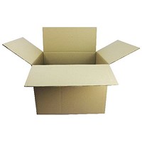 Double Wall Corrugated Dispatch Cartons, W457xD457xH457mm, Brown, Pack of 15