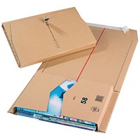 Jiffy Mailing Box, W302xD215xH75mm, Brown, Pack of 25