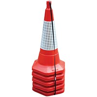 Red Standard One Piece Cone 750mm (5 Pack) JAA060-220-615