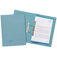 Guildhall Transfer Files, 285gsm, Foolscap, Blue, Pack of 25