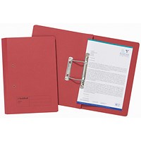 Guildhall Transfer Files, 285gsm, Foolscap, Red, Pack of 25