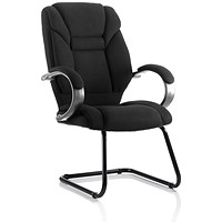 Galloway Cantilever Chair, Black