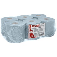 Wypall L10 Roll Control Wiper Blue 400 Sheets (Pack of 6) 7492