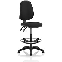 Eclipse Plus II High Rise Operator Chair, Black