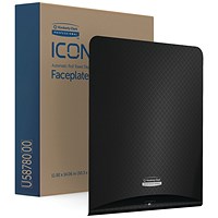 Kimberly Clark Icon Faceplate For Automatic Rolled Hand Towel Dispenser Black Mosaic Kimberly Clark Icon Faceplate For Automatic Rolled Hand Towel Dispenser Black Mosaic