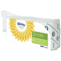 Kleenex 2-Ply Ultra Hand Towels, White, Pack of 620