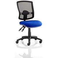 Eclipse Plus II Deluxe Mesh Back Operator Chair, Blue