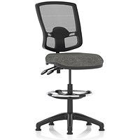 Eclipse Plus II Deluxe High Rise Mesh Back Operator Chair, Charcoal