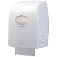 Aquarius Rolled Hand Towel Dispenser White 6959