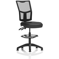 Eclipse Plus II High Rise High Mesh Back Operator Chair, Black Bonded Leather Eclipse Plus II High Rise High Mesh Back Operator Chair, Black Bonded Leather