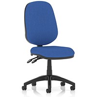 Luna II Lever Task Operator Chair, Blue