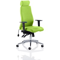 Onyx Posture Chair, With Headrest, Myrrh Green