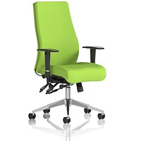 Onyx Posture Chair, Height Adjustable Arms, Myrrh Green