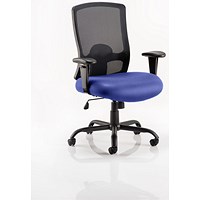 Portland HD Operator Mesh Back Chair, Height Adjustable Arms, Stevia Blue