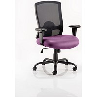 Portland HD Operator Mesh Back Chair, Height Adjustable Arms, Tansy Purple