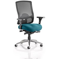 Regent Task Operator Mesh Back Chair, Height Adjustable Arms, Maringa Teal Regent Task Operator Mesh Back Chair, Height Adjustable Arms, Maringa Teal
