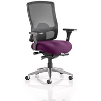 Regent Task Operator Mesh Back Chair, Height Adjustable Arms, Tansy Purple