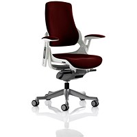 Zure Executive Chair, Height Adjustable Arms, Ginseng Chilli