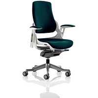 Zure Executive Chair, Height Adjustable Arms, Maringa Teal