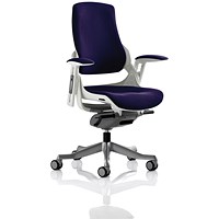 Zure Executive Chair, Height Adjustable Arms, Tansy Purple