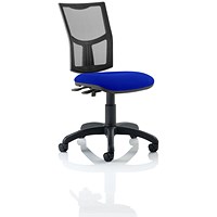 Eclipse Plus II Mesh Back Operator Chair, Stevia Blue