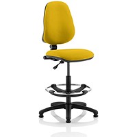 Eclipse Plus I High Rise Operator Chair, Senna Yellow