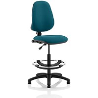 Eclipse Plus I High Rise Operator Chair, Maringa Teal