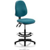 Eclipse Plus II High Rise Operator Chair, Maringa Teal Eclipse Plus II High Rise Operator Chair, Maringa Teal
