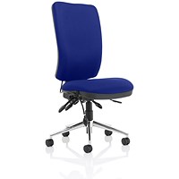 Chiro High Back Operator Chair - Stevia Blue