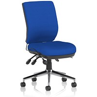 Chiro Medium Back Operator Chair, Stevia Blue