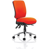 Chiro Medium Back Operator Chair, Tabasco Orange Chiro Medium Back Operator Chair, Tabasco Orange