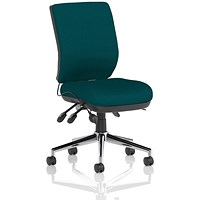 Chiro Medium Back Operator Chair, Maringa Teal