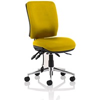 Chiro Medium Back Operator Chair - Senna Yellow