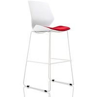 Florence High Stool, Bergamot Cherry