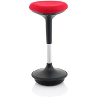 Sitall Deluxe Visitor Stool, Bergamot Cherry