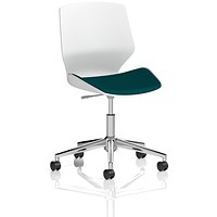 Florence Operator Chair, Maringa Teal Fabric Seat