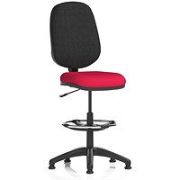Eclipse Plus I High Rise Black Back Operator Chair, Bergamot Cherry