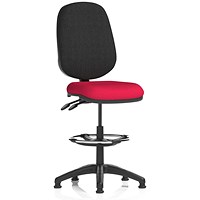 Eclipse Plus II High Rise Black Back Operator Chair, Bergamot Cherry