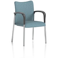 Academy Visitor Chair With Arms, Rivet Quench
