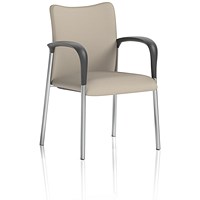 Academy Visitor Chair With Arms, Quest Salt