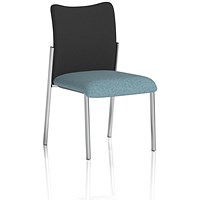 Academy Black Back Visitor Chair, Rivet Quench
