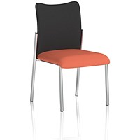 Academy Black Back Visitor Chair, Quest Crab